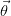 ⃗θ